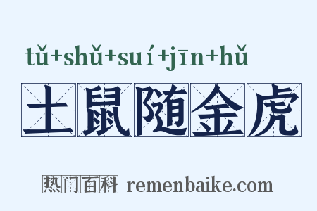 土鼠随金虎是什么意思的图片